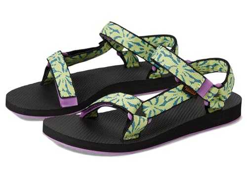 Women's Original Universal Sport Sandal, Beach Floral Wild Lime, 7 UK