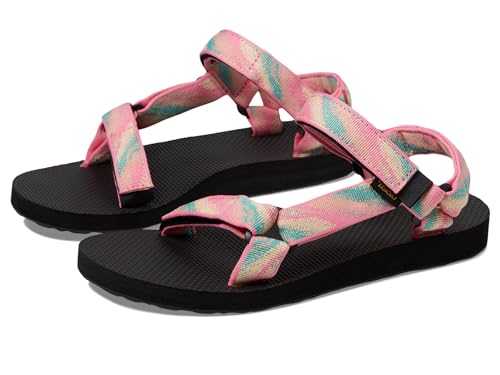 Original Universal Sandals Magic Pink Lemonade Patterned Vegan Flip Flops