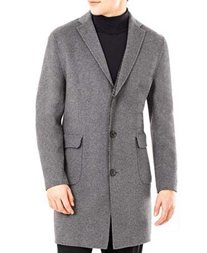 DKNY Men's Dagg Wool Blend Coat