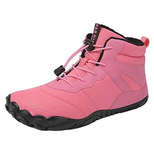 Barefoot Boots Women Men Wide Toe Box Shoes Women Winter Trainer Shoes Minimalist Boots Women Waterproof