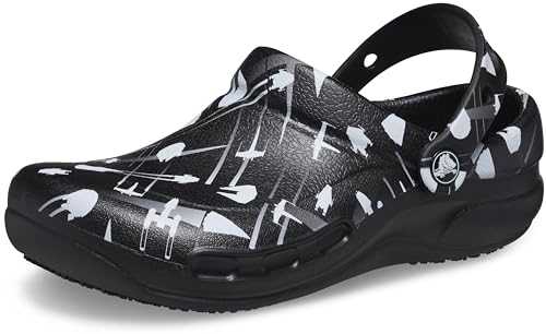 Unisex Bistro Graphic Clog Clog, Star Wars Black, 10 UK Men/ 11 UK Women