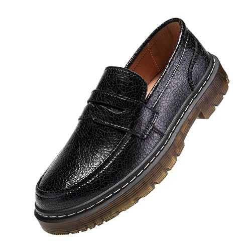 Hafomcel Men's Classic Penny Loafers Fashion Comfort Casual Slip-on Dress Shoes