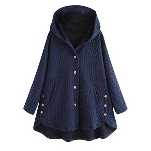 LOPILY Ladies Teddy Fresh Hoodie Women's Winter Teddy Fur Lining Big Hoodie Coat Solid Color Heavy Weight Warm Insulated Plus Size Swing Coat