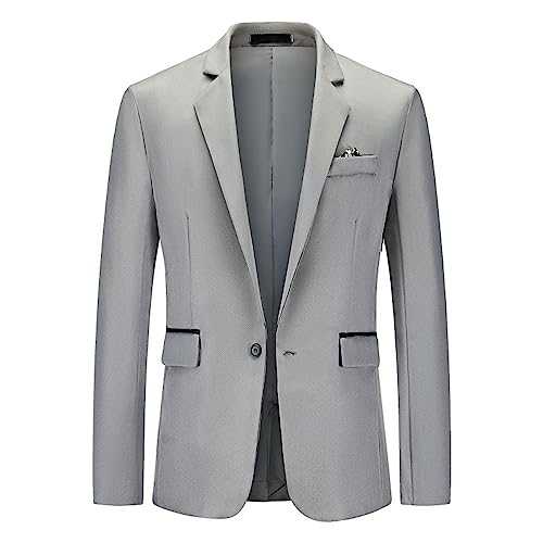 COOFANIN Men's Summer Sport Coats & Blazers UK Sales Clearance Casual Blazer Lightweight Blazer Men Slim Sports Jackets for Men Blazer Big and Tall Sport Jacket Men Casual Blazer with Elbow Patches