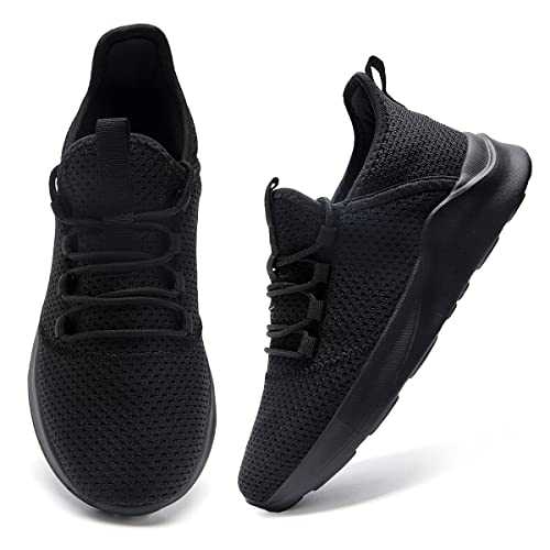 Linenghs Mens Running Trainers Fashion Lightweight Walking Shoes Casual Breathable Gym Tennis Fitness Sport Sneakers