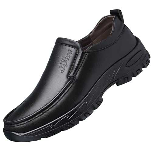Sneakers For Men Leather Mens Trainers Loafers Shoes For Men Thick Sole Soft Smart & Cosy Slip On Mens Black Shoes Mens Golf Shoes Oxford Shoes Men Formal Shoes For Men Classic & Vintage