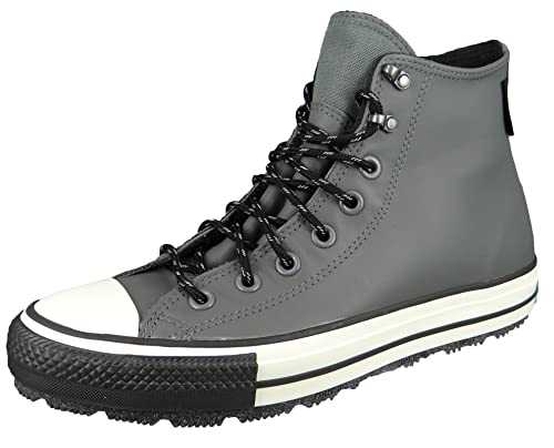 Men's High Trainers Unisex Chuck Taylor All Star Winter Waterproof High Top A02406C Grey