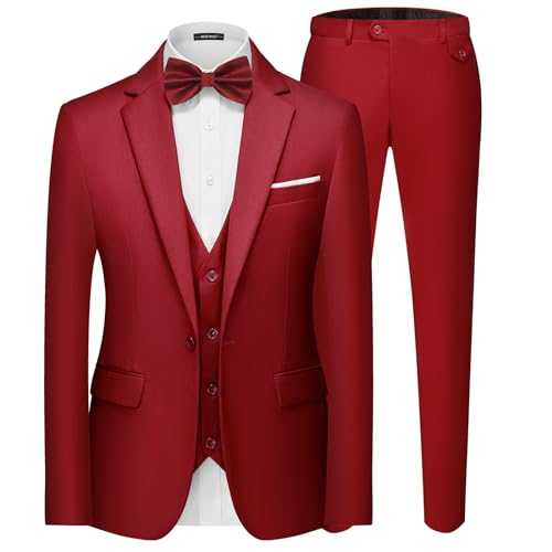 MAGE MALE Men's Business Suit Pants Set