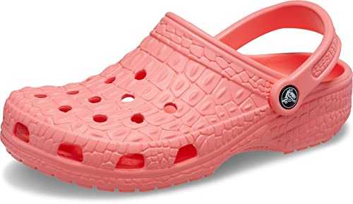 Unisex's Classic Crocskin Clogs