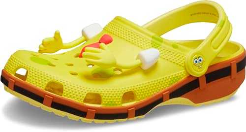 Unisex's Spongebob Squarepants Classic Clogs Bnna, Banana, 7 Women/5 Men