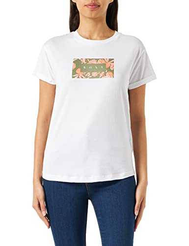 ROXY Young Women Sparkle Evening Flowers Square T-Shirt