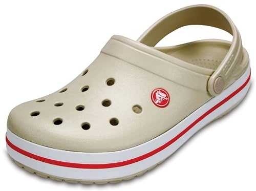 Unisex Crocband Clogs, Stucco Melon, Size 6 UK Men/ 7 UK Women