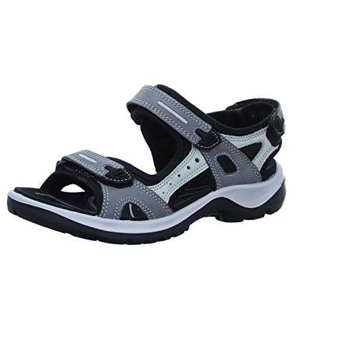 Ecco Women's off-road strappy sandals Grey Size: 5 UK