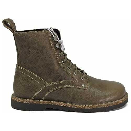 Unisex Bryson Leather Taupe Boots