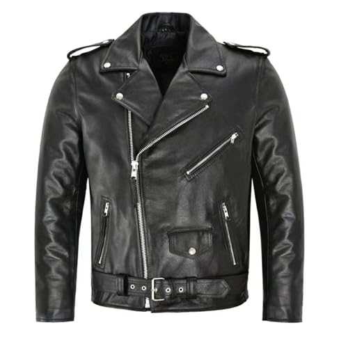 Faux Leather Jacket Men's Zip Leather Jacket Long Sleeve Motorcycle Jacket Biker Jacket Stand-Up Collar Warm Transition Jacket Lightweight Wind Jacket Plain Bomber Jacket Winter Coat