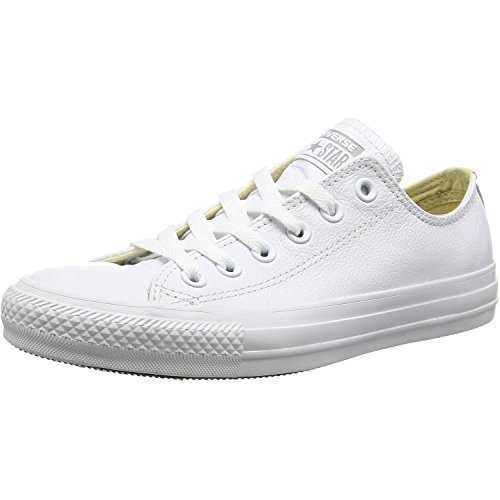 Unisex's Chuck Taylor All Star Adulte Mono Leather Ox Gymnastics Shoes