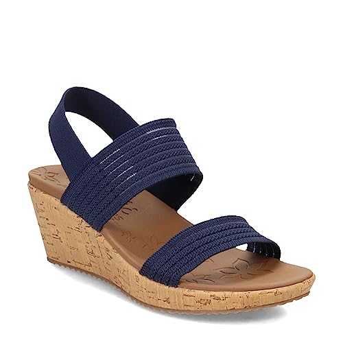 Women's Beverlee Sheer Luck Sneaker, Navy Engineered Knit Mesh, 6 UK