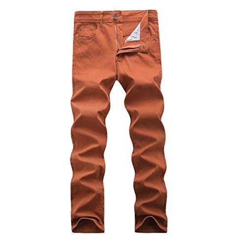 WULFUL Mens Slim Fit Comfortable Stretch Denim Pants