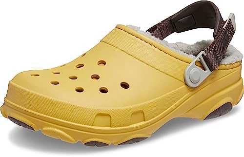 unisex-adult All Terrain Lined Clogs with Adjustable Heel Strap