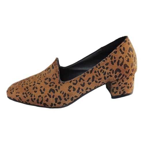 Ladies High Heel Shoes Large Size Retro Round Head Thick Heel Deep Mouth Ankle Boots Short Boots Booties Dressy