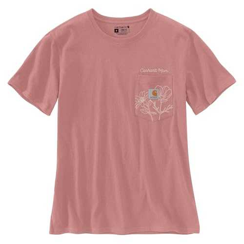Carhartt Women's Loose Fit Mothers Day Short-Sleeve Pocket T-Shirt