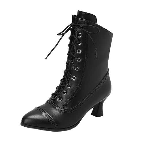 Womens Western Cowboy Boot Comfort Ankle Muck Boots Casual Fashion Platform Fringe Booties Jumper Shoes