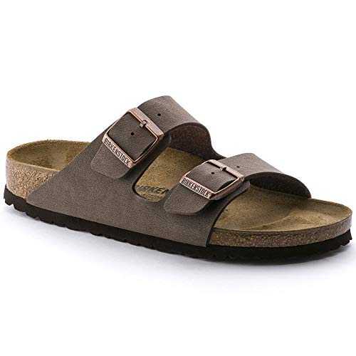 ARIZONA Birko-Flor Nubuck, Unisex Adults' Sandals, Brown (MOCCA), 3.5 UK (36 EU)