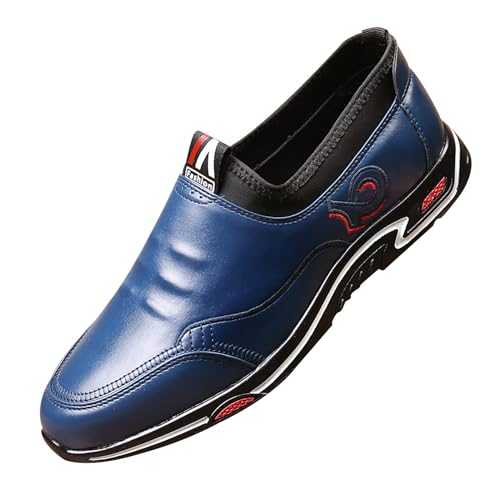 Oxford Shoes for Men Clearance Mens Smart Shoes Non-Slip Business Shoes Oxfords Lace Up Shoes Smart Black Shoes Black Formal Shoes for Men UK