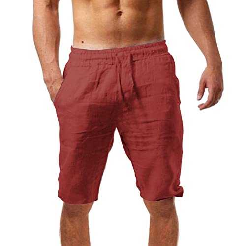 Casual Trousers Men's Stretch Suit Trousers Men's Grey Fabric Trousers Slim Fit Casual Trousers Straight Leg Chino Trousers Comfortable Business Trousers with Drawstring Staight Trousers Quick Drying