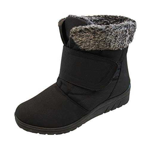 Women Snow Boots Ladies Warm Snug Fashion Comfort Snow Ankle Boots