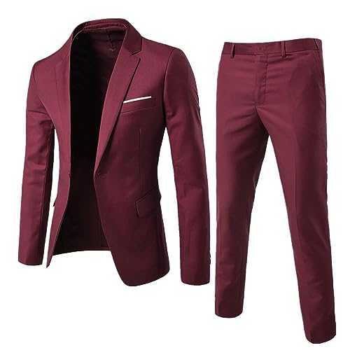 SKTIISN men suits male autumn and winter solid color lapel one button pockets suits for men uk slim fit red leather jacket mens wetsuit knee length raincoat women black suits for men business