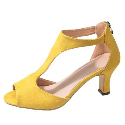 WILLBEST Sandals for Women UK Sale Clearance Wedge Summer Holiday Dressy Comfort Beaded Flowery Sandals Toe Post Low Mid Heel Shoes Holiday Slingback Hook Loop Strap Platform Sandal