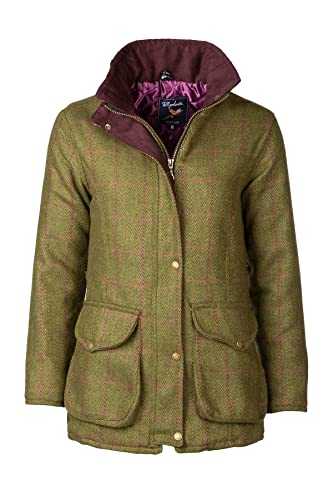 Rydale Ladies Tweed Jacket Women's UK Made Wool Coat Check Tweeds Equestrian Country Jackets 5 Colours