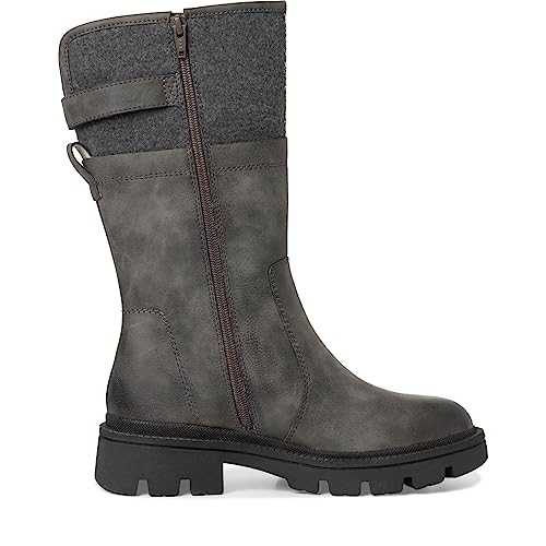 Jana Women's Softline 8-26662-41 Multi-Wide Comfortable Shoe Water-Repellent Slip Warm Lining Ankle Boot