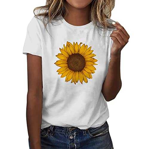 Sports Tops for Women UK Women's Spring-Summer Henley Shirts Button up Tunic Tops 2023 Casual Short Sleeve/Sleeveless Blouse T-Shirts
