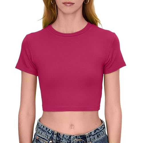 NetSetUK New Womens Ribbed Plain Cap Sleeve Round Neck Stretchy Slim Fit Short Crop Top to Any Woman's Wardrobe Summer Tops Cute Tshirt Sizes 6-14