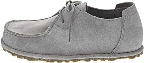 Unisex Utti Lace Suede Whale Gray Shoes 7.5 UK