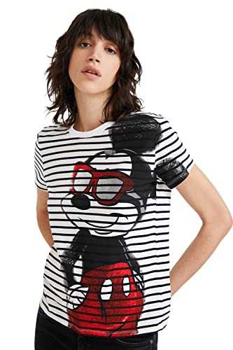Desigual Women's Ts_Mickey Vida Chula T-Shirt