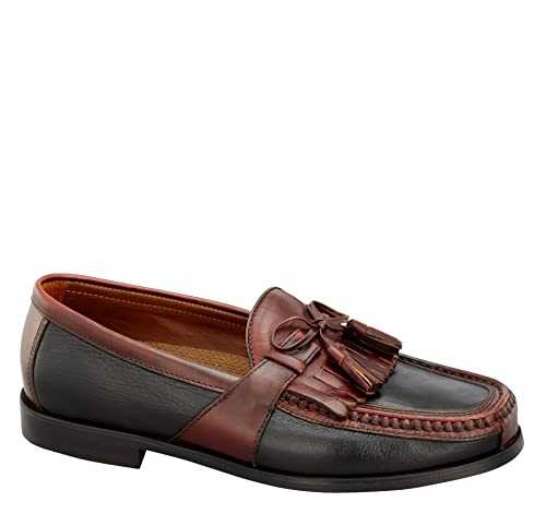 Johnston & Murphy Men's Aragon Kiltie Tassel Casual Dress Shoe|Classic Design|Leather Textile Lining|Leather Sole with Rubber Heel