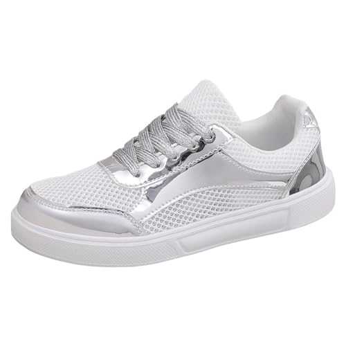 Running Shoes Womens Trainers Walking Shoes with Memory Foam Athletic Sneakers Ladies Mesh Sport Shoes Lightweight Non Slip Outdoor Jogging Fitness Shoes