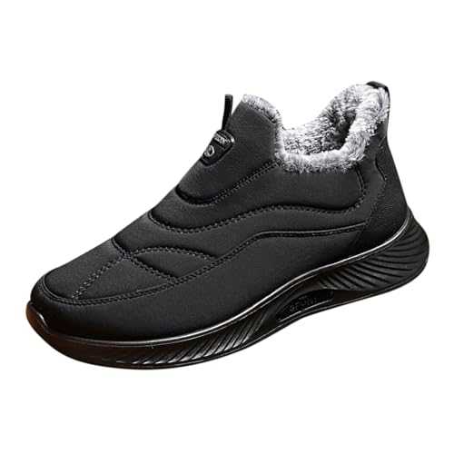 Winter Shoes Women's Men's Warm Lined Winter Boots Waterproof Winter Boots Winter Snow Boots For, Warm Ankle Boots Fur Lined Outdoor Anti-slip Waterproof Short Boot Comfortable Sports Shoes