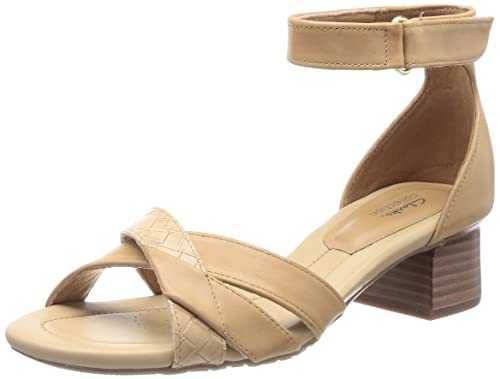 Women's Desirae Lily Sandal, Light Tan Lea, 5 UK
