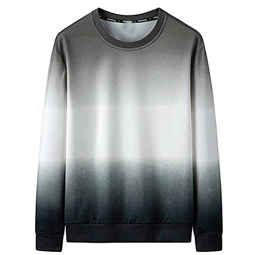 NQyIOS oodie clothing Men Sherpa Pullover merino wool t shirt mens Fall Sweater Men leather flying jackets for men lightweight hoodie mens mens cable knit jumper sheepskin coat Grey
