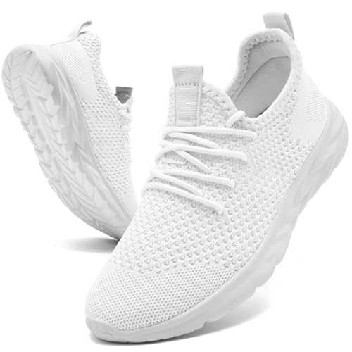 KTVHYW Shoes Men's Lightweight Sports Shoes Running Shoes Breathable Trainers Summer Indoor Shoes Trainers Men's Outdoor Tennis Shoes Road Running Shoes for Running Walking Jogging Fitness