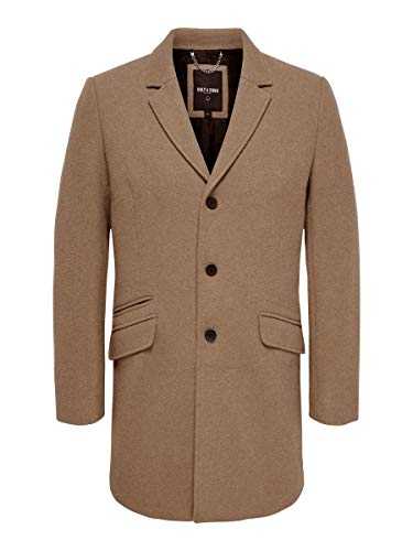 Only & Sons Men's Onsjulian Solid Wool Coat OTW