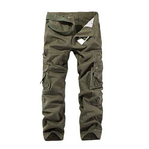 Generisch Winter Men's Overalls, Casual Loose Fashion Trousers with Pockets, Clothes, Men's Trousers, Short Tracksuit Bottoms, Men's Lightweight Summer Trousers