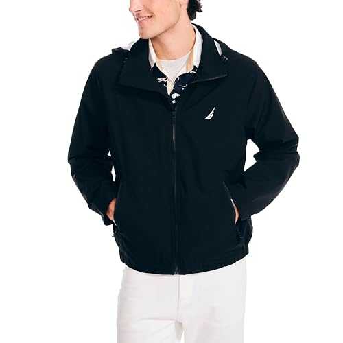 Nautica Men's Rainbreaker Bomber Jacket