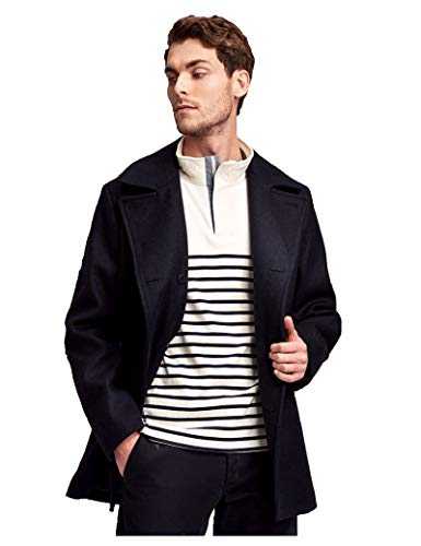 Armor-lux Men's Caban Homme Kermor Pea Coat