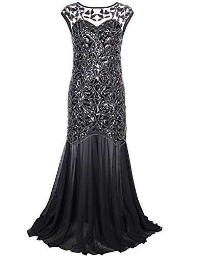 PrettyGuide Women's Evening Dress 1920s Dress