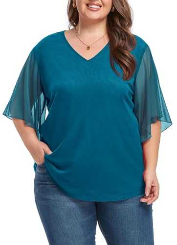 OLRIK Women's Summer Cardigan Plus Size Short Sleeve Open Front Lightweight Cardigan with Pockets Drape Beach Cover Up